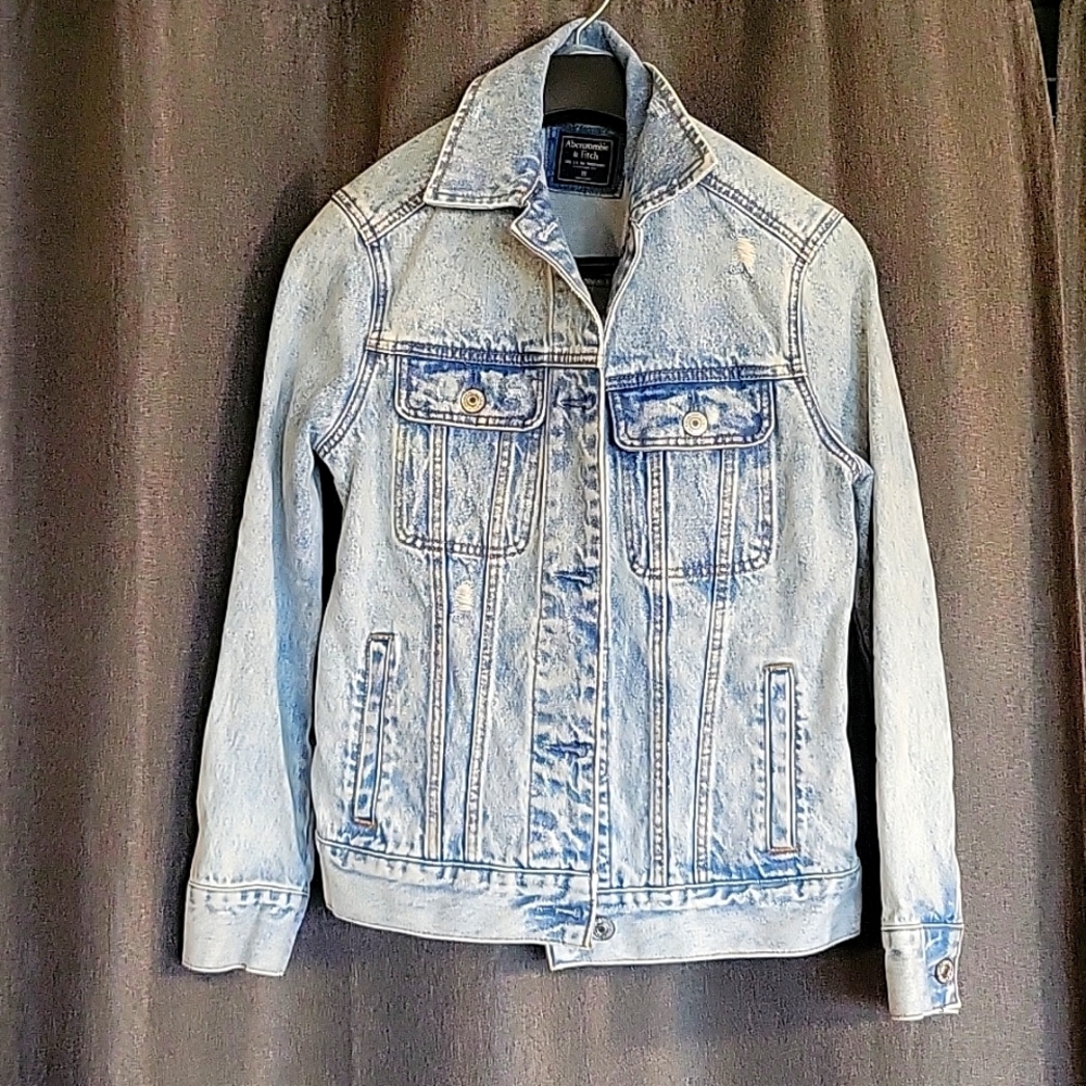 Abercrombie oversized Jean jacket